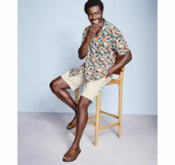 Short-Sleeve Camp Shirt - 07409287-XXL -JOHNSTON MURPHY Shop 749287 master 3