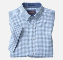 Textured Cotton Short-Sleeve Shirt - 07409294-M-S -JOHNSTON MURPHY Shop 749294 master 3