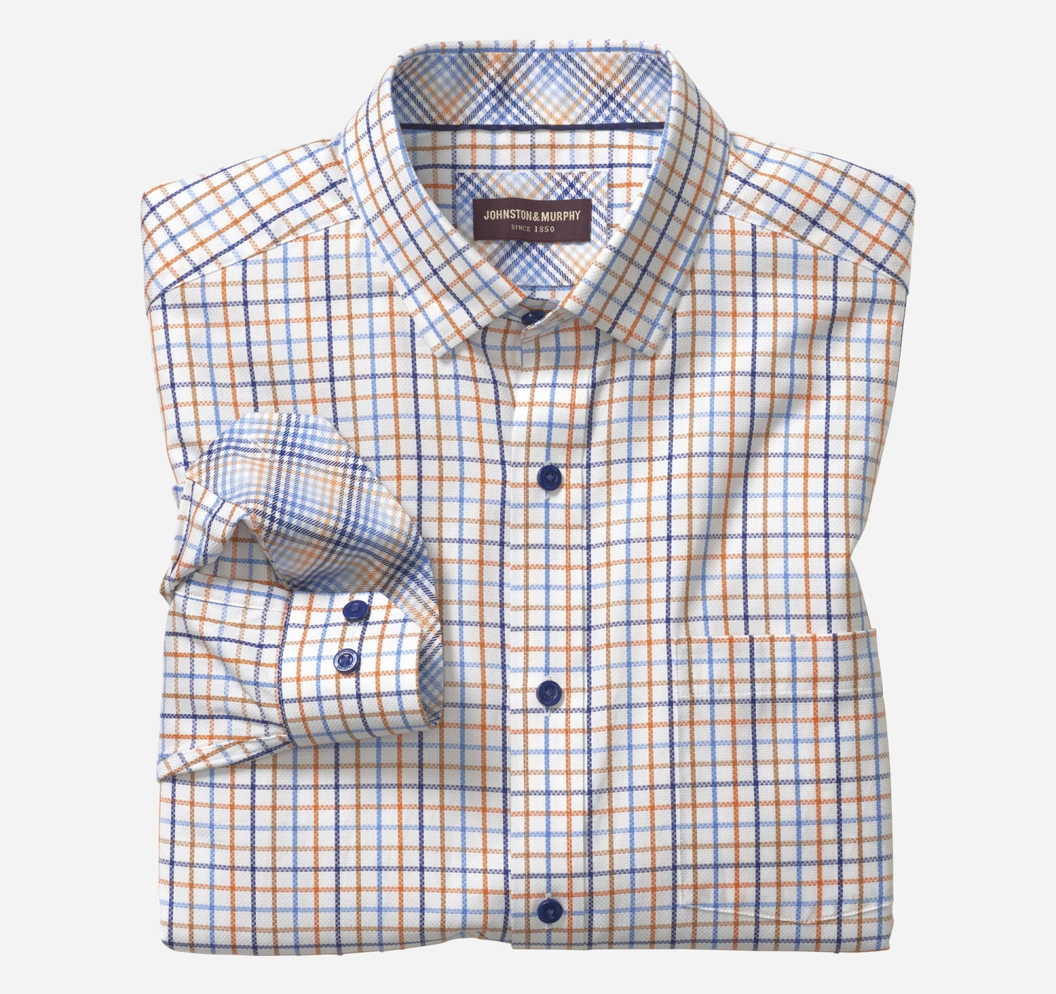 Long-Sleeve Dress Shirt - 07409301-S 1 Long-Sleeve Dress Shirt - 07409301-S