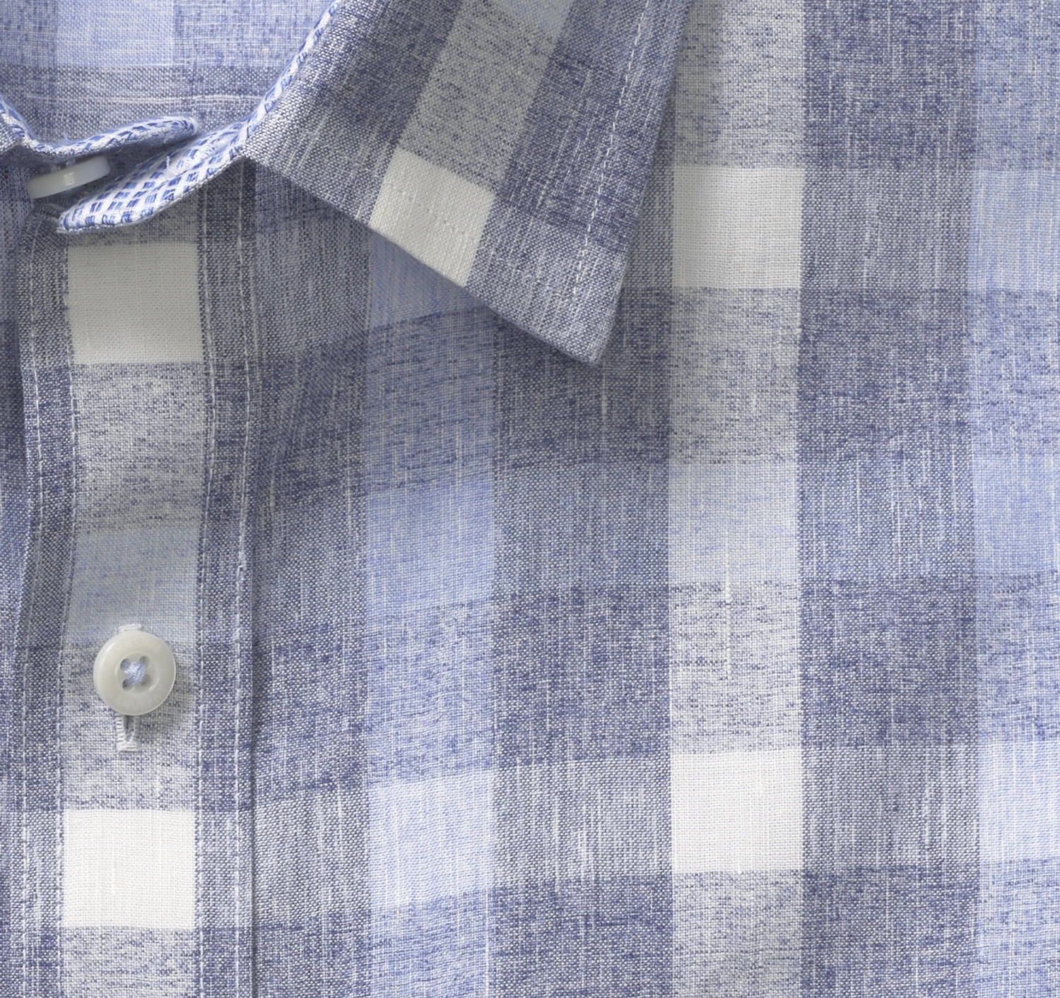 Washed Linen-Blend Shirt - 07409311-XXL 2 Washed Linen-Blend Shirt - 07409311-XXL - Image 2