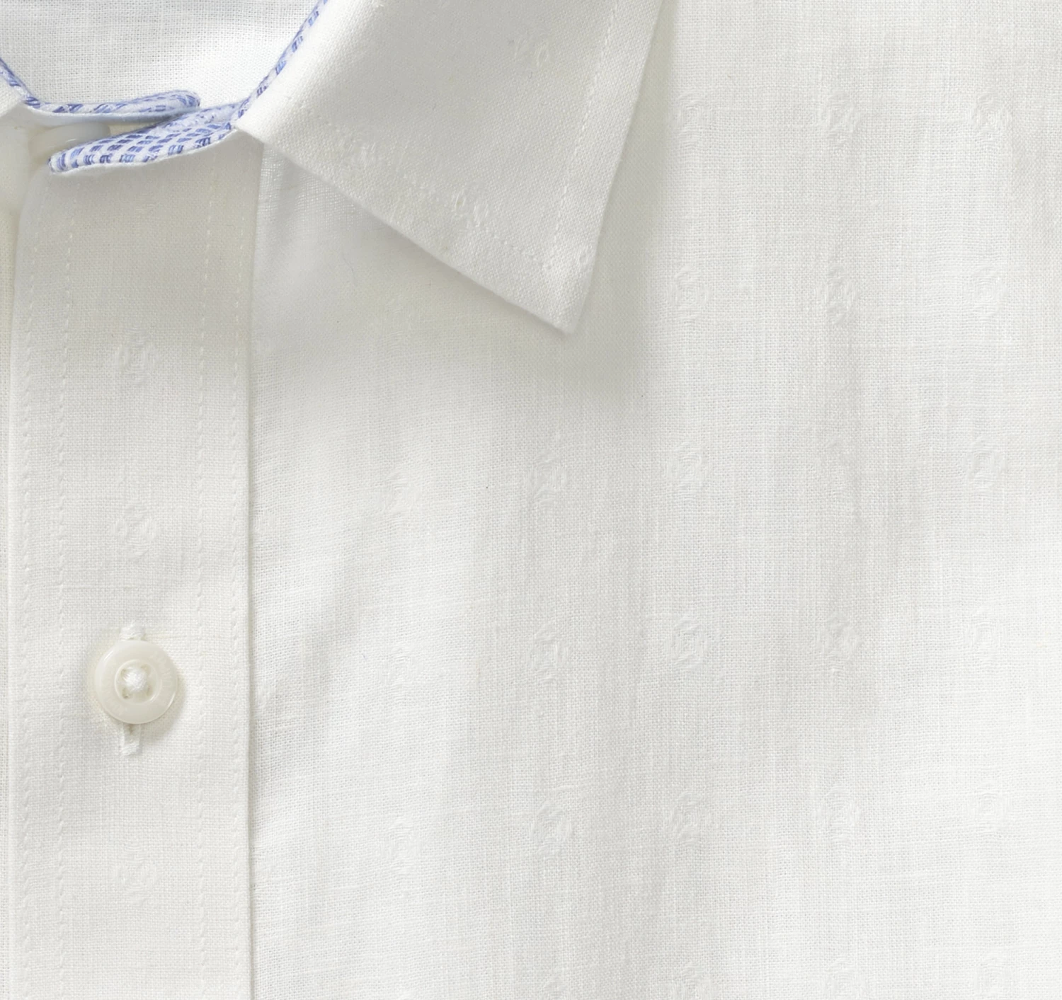 Washed Linen-Blend Shirt - 07409312-S 2 Washed Linen-Blend Shirt - 07409312-S - Image 2