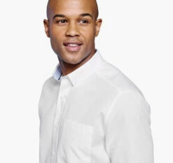 Textured Cotton Short-Sleeve Shirt - 07409382-L-R -JOHNSTON MURPHY Shop 749382 master 4