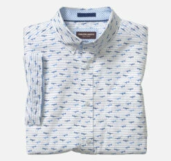 Printed Cotton Short-Sleeve Shirt - 07409383-XXL -JOHNSTON MURPHY Shop 749383 master 3