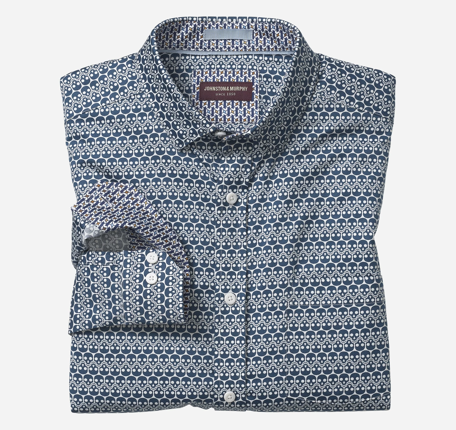 Printed Cotton Shirt - 07409388-XXL 1 Printed Cotton Shirt - 07409388-XXL