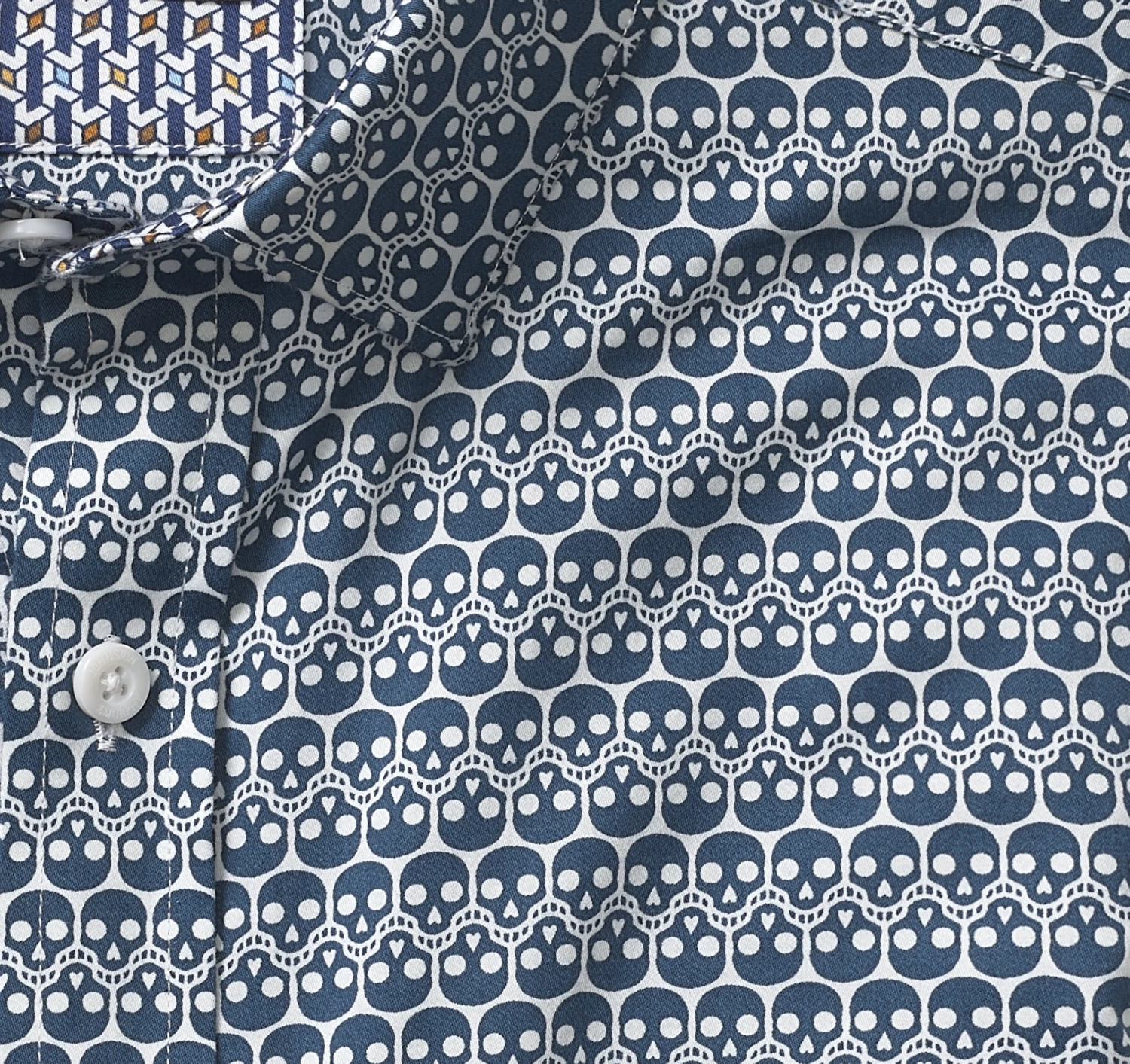Printed Cotton Shirt - 07409388-XXL 2 Printed Cotton Shirt - 07409388-XXL - Image 2