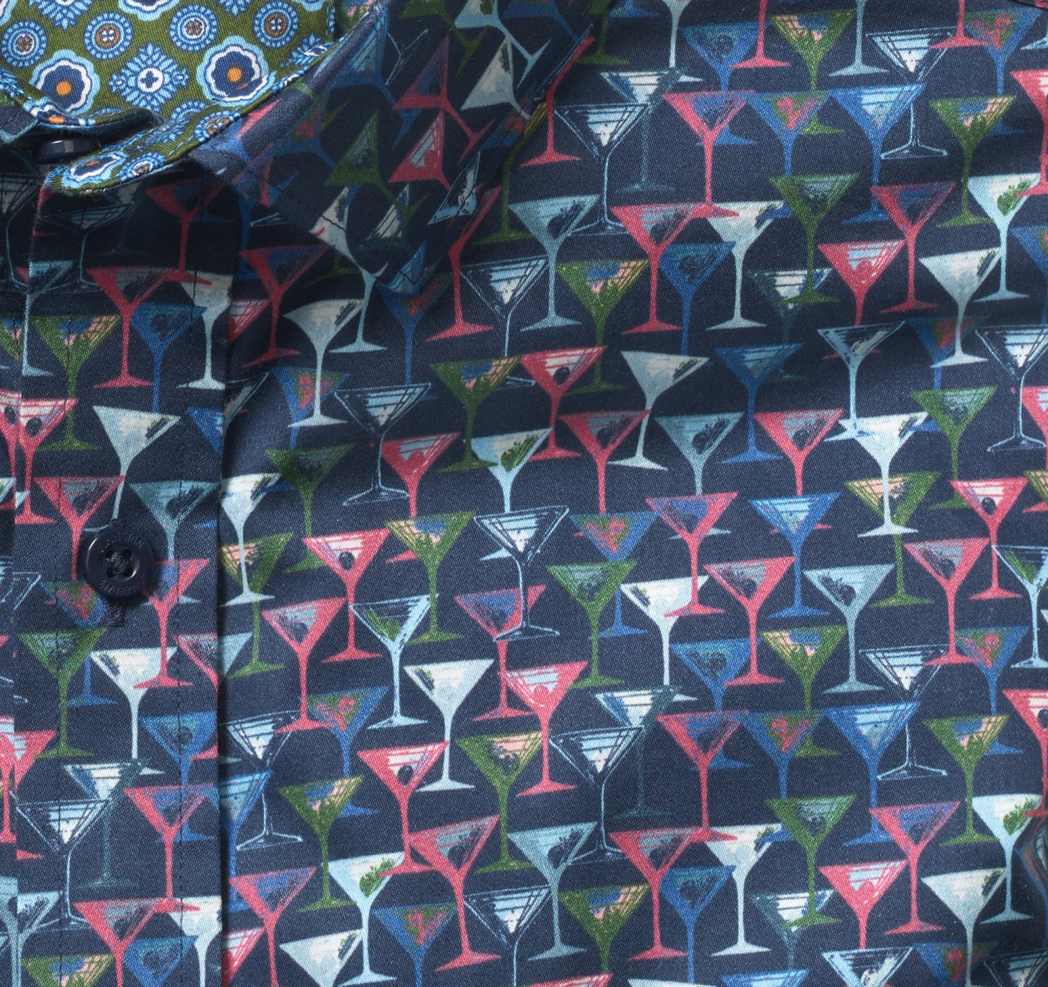 Printed Cotton Shirt - 07409401-XXL 2 Printed Cotton Shirt - 07409401-XXL - Image 2