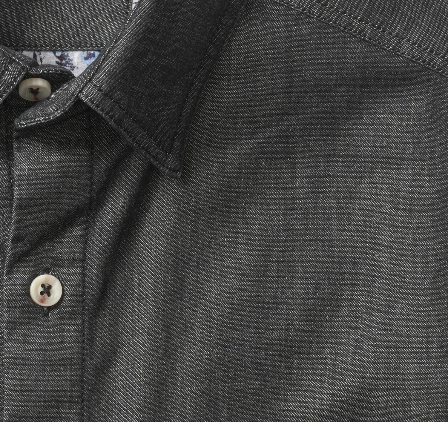 Washed Denim Shirt - 07409408-XXL 2 Washed Denim Shirt - 07409408-XXL - Image 2