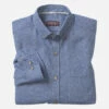 Brushed Heathered Woven Shirts - 07409417-XXL