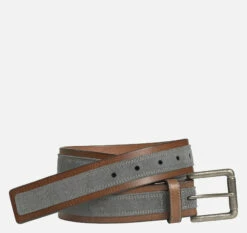 Suede Overlay Belt - 07507726-34