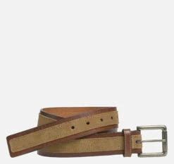Suede Overlay Belt - 07507910-42