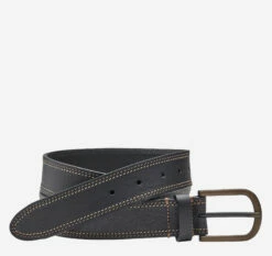 Double Contrast Stitched Belt - 07508430-36
