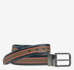Reversible Printed Leather Belt - 07508441-32