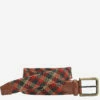 Plaid Woven Belt - 07508444-44