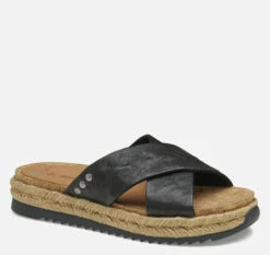 Michelle Cross-Strap Slide - 07814427-065-M