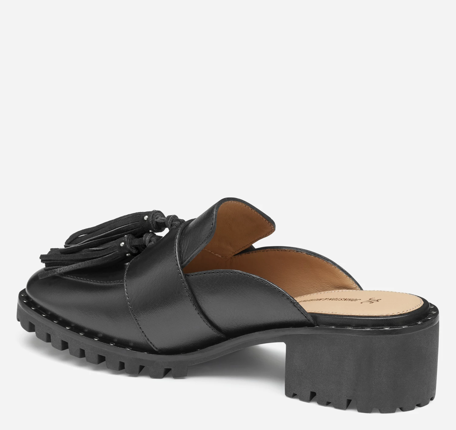 Alice Fringe Mule - 07821707-100-M 2 Alice Fringe Mule - 07821707-100-M - Image 2